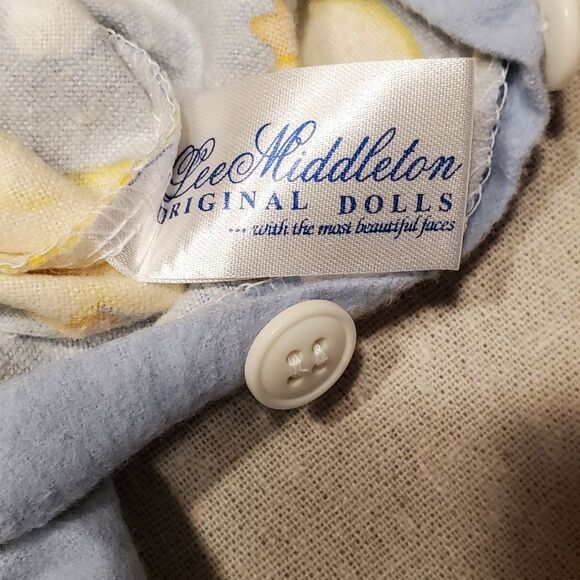 Middleton Reborn Blue and Yellow Duck One Piece Footed Doll Outfit Bundle. - Picture 9 of 11